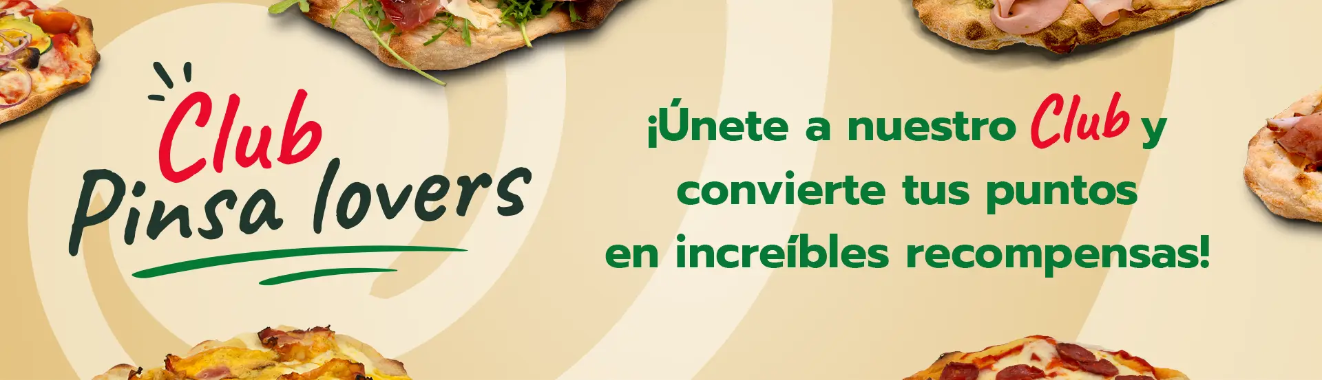 BANNER CLUB PINSA LOVERS